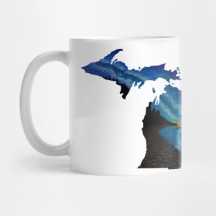 MIchigan Silhouette - Milky Way Mug